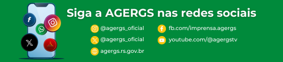 Siga a AGERGS nas redes sociais